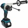 Makita DHP486RTJ, strike, 18 V, 2x5 Ah, BZP 13 mm, 125/65 nm, case, case, case