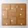 Photo frame of HDF "Our family" in 8 photos 10x15 cm (plastic screen)