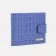 Women's wallet on the Textura button, lilac color