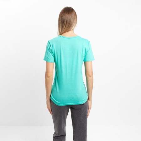 T -shirt female, mint color, size 44-4