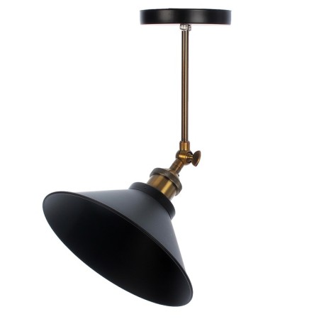 Ceiling Lamp "Gregory" Black 1x40W E27 22x22x15 cm Bayerlux-1