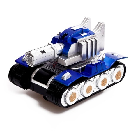 Artillery tank, with a gun, light and sound effects, works from batteries, mix color-1