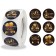 Stick Paper "Birthday" Gold D = 2.5 cm 500 pcs in a roll 3x6.5x6.5 cm