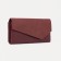 Women's wallet on magnets, burgundy color