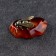 Souvenir "Fly", brass, amber, 2x3x1.5 cm