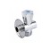 Valve Aquasfera 1046-01, 1/2 "x 3/4" x 1/2 ", internal/internal/outer thread, chrome
