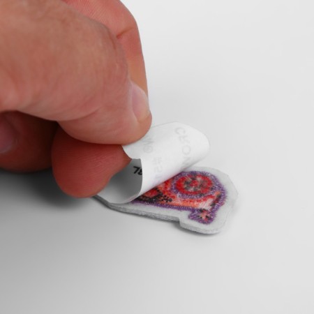 Glue patch for clothes, shoes, bags "Call", 5.2 × 2.2 cm-2