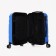 The average suitcase 60 liters (m) "Factory Cartes", lightning department, code castle, 4 wheels, color light blue