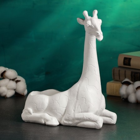 Steel for the little things "Giraffe" 13x11x29cm, white-2