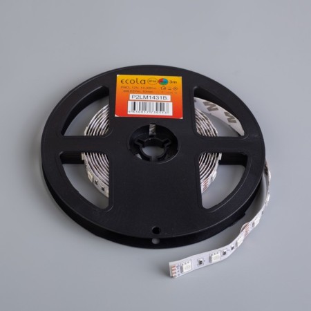 LED strip Ecola 3 m, IP20, SMD5050, 60 LED/m, 14.4 W/m, 12 V, RGB-2