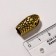 Castle Container "Snake", 36-12 mm (internal 6.5 mm), hook with a response part, (set 2 pcs.), Bronze color