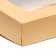 The box is folding, with a window, craft, 28 x 20 x 5 cm, set 10pcs.