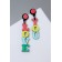 Acryl Earrings "Recognition" Love You, Color