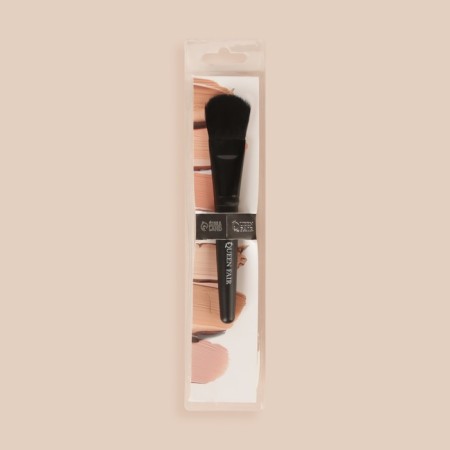 Premium brush makeup brush, 12.5 (+/- 1) cm, black color-5