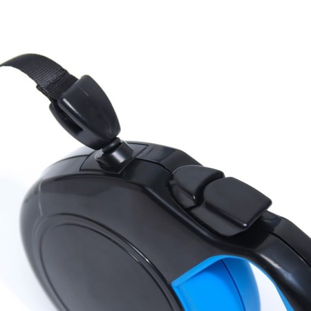 Roulette "Piggon" classic, with a rubberized handle, 8 m, up to 50 kg, cable, black-1