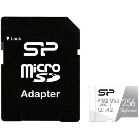 MicrosdxcCCC Silicon Power 256GB SP256GBSTXDA2V20SP Superior + Adapter