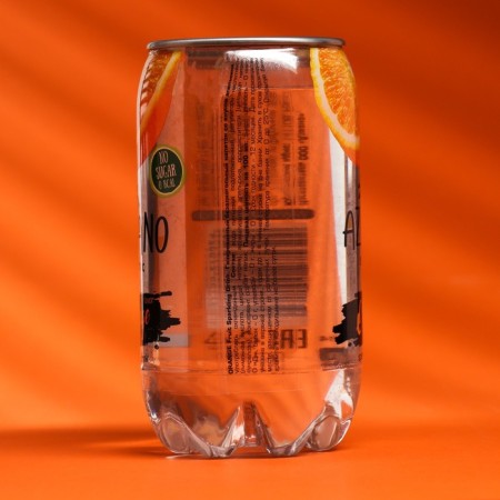 Gas carbonated water Aziano, orange, 350 ml-1