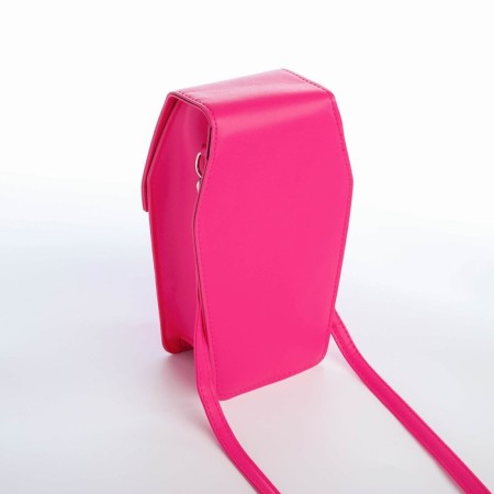 Youth bag on magnet, pink color-3