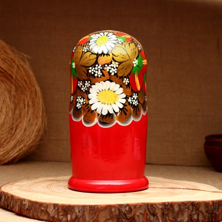 Nesting doll 7-doll "Asya", 20-22 cm-3