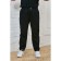 Female trousers, size 66, black color
