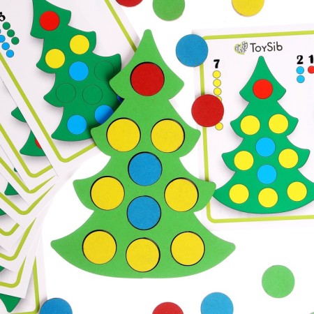 Mosaic "Dress the Christmas tree"-3