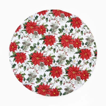 New Year. Baby Dolyana "Christmas Flowers" D145cm, 100% p/e, 140g/m2-6