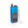 Battery Light, 1500 mAh, radio, column, with a solar battery, blue