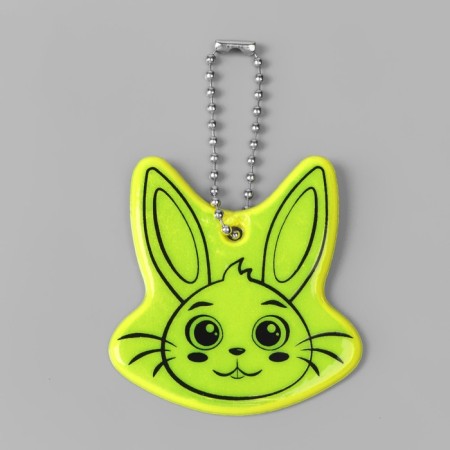 Reflective element "hare", 5.3 × 5.6 cm, mix color-2