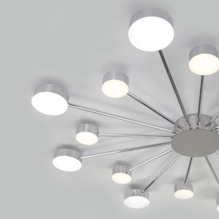 Ceiling lamp with Nitrino, SMD, LED tape, 98.7x98.7x6.2 cm-1