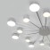 Ceiling lamp with Nitrino, SMD, LED tape, 98.7x98.7x6.2 cm