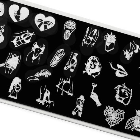 Stamping plate TNL Premium "Fatal Woman"-1