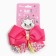 Outlet. Hair bow on a hairpin, 12.5 cm, kitty Marie
