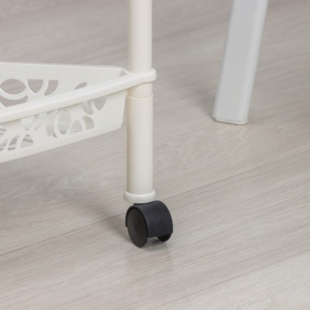 Floor Floor 3-sector Keeplex Light, on wheels, color white cloud-2
