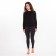 Female thermal underwear (leggings), color anthracite, size 46