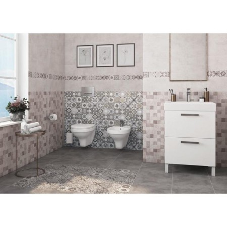 Wall tiles Sonata dark gray 198x598 (in packaging 1.06 sq.m)-1