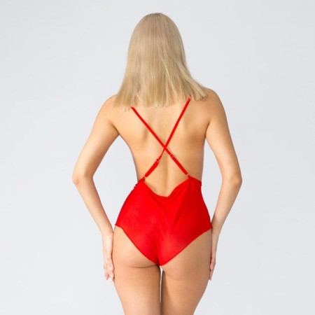 Erotic linen (overalls) "Dream" size m, color red-1