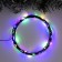 Garland "thread" 5 m Rosa, IP20, black thread, 50 LED, glow of multi, USB