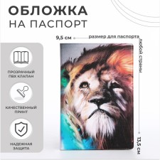 Cover for passport, colorful color