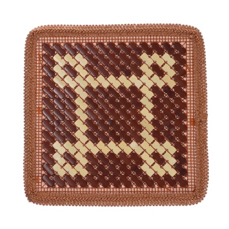 Nova Bright massage capture, bamboo plates, brown with a pattern