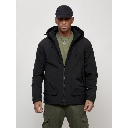 Male spring jacket, size 50, black color