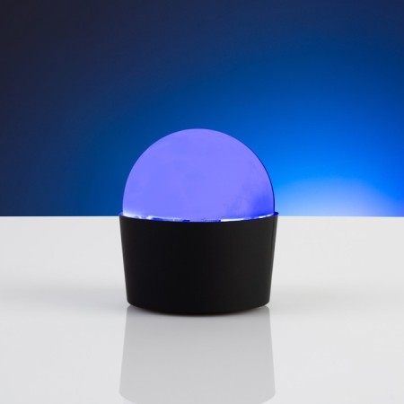 Light device "Mini discs" 8 cm, reaction to sound, glow RGB, 5 V-1