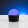 Light device "Mini discs" 8 cm, reaction to sound, glow RGB, 5 V