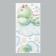 Sticker Plastic Interior color "Baby Dinosaur on the cloud" 30x60 cm