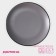 Board ceramic dessert shade "Vanilla", d = 19.5 cm, color gray color