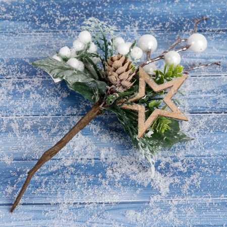 Decor "Winter charm" berry berries, 19 cm-1