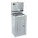Tundra washbasin, without euns, stainless sink, 17 l, color Aquamix