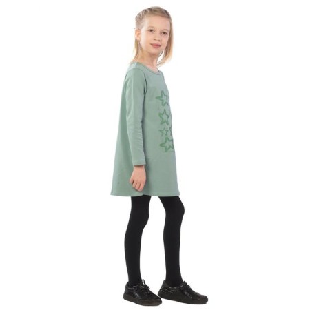 Baby dress, height 104 cm, color light green, green-2