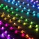 Smart garland “thread” 5 m Rosa with nozzles “Balls”, IP20, black wire, 100 LED, remote control, application, glow RGB, USB