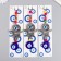 Suspension from the evil eye "Fatima Hand" 20.5 cm mix