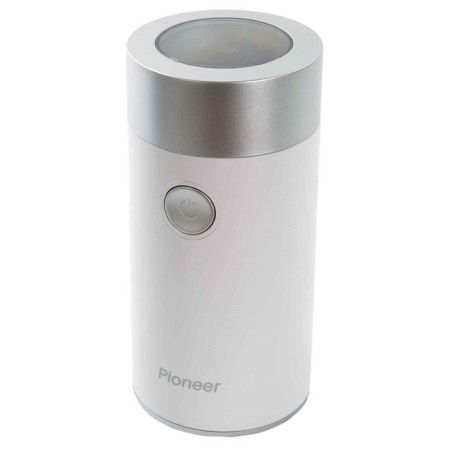 Pioneer CG205 coffee grinder, knife, 150W, 50 g, white-silver color-2